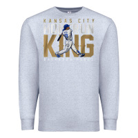 Heather Grey salvador pérez home run king Premium Sweatshirt - lanVoArt