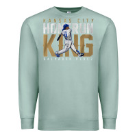 Seafoam salvador pérez home run king Premium Sweatshirt - lanVoArt
