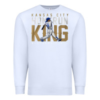 White salvador pérez home run king Premium Sweatshirt - lanVoArt