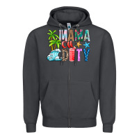 Smoke Mama Of Duty Zipper Hoodie - CowhideDigitalArt