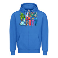 True Royal Mama Of Duty Zipper Hoodie - CowhideDigitalArt