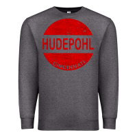 Charcoal Heather vintage hudepohl beer Premium Sweatshirt - lanVoArt