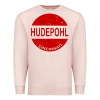 Pale Pink vintage hudepohl beer Premium Sweatshirt - lanVoArt