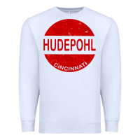 White vintage hudepohl beer Premium Sweatshirt - lanVoArt