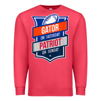 Cardinal retro gator on saturday patriot on sunday gainesville gift Premium Sweatshirt - lanVoArt