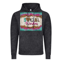 Vintage Black western social worker tumbler tbs (1) Vintage Hoodie - TumblerDesignByShophia