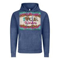 Vintage Denim western social worker tumbler tbs (1) Vintage Hoodie - TumblerDesignByShophia