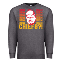 Charcoal Heather andy reid how about them.... Premium Sweatshirt - lanVoArt
