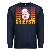 Navy andy reid how about them.... Premium Sweatshirt - lanVoArt