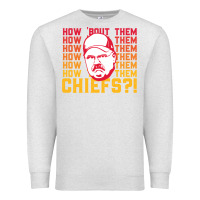Oatmeal Heather andy reid how about them.... Premium Sweatshirt - lanVoArt