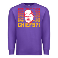 Purple andy reid how about them.... Premium Sweatshirt - lanVoArt