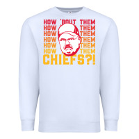 White andy reid how about them.... Premium Sweatshirt - lanVoArt