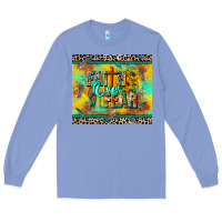 Colony Blue faith over fear Long Sleeve Tee - CowGirlArtShop