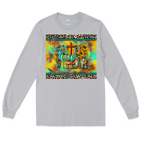 Moon Dust faith over fear Long Sleeve Tee - CowGirlArtShop