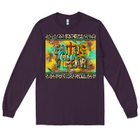 Plum faith over fear Long Sleeve Tee - CowGirlArtShop