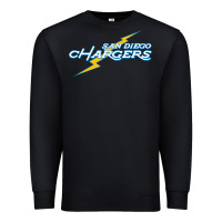 Black vintage styled san diego chargers Premium Sweatshirt - lanVoArt