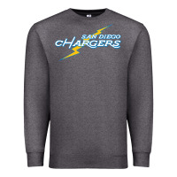 Charcoal Heather vintage styled san diego chargers Premium Sweatshirt - lanVoArt