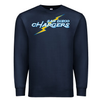 Navy vintage styled san diego chargers Premium Sweatshirt - lanVoArt