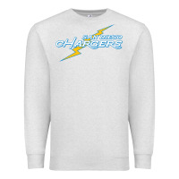 Oatmeal Heather vintage styled san diego chargers Premium Sweatshirt - lanVoArt