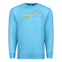 Ocean Blue vintage styled san diego chargers Premium Sweatshirt - lanVoArt