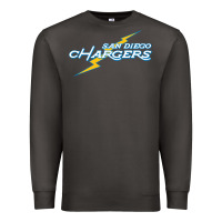 Smoke vintage styled san diego chargers Premium Sweatshirt - lanVoArt