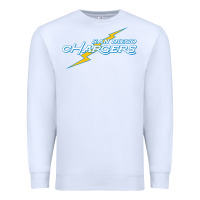White vintage styled san diego chargers Premium Sweatshirt - lanVoArt