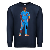 Navy bryce harper powder blue Premium Sweatshirt - lanVoArt