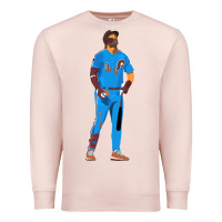 Pale Pink bryce harper powder blue Premium Sweatshirt - lanVoArt