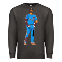 Smoke bryce harper powder blue Premium Sweatshirt - lanVoArt