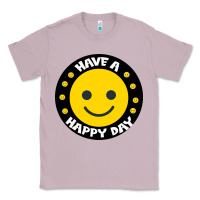 Lilac Have A Happy Day Classic Tee - Bettercallsaul