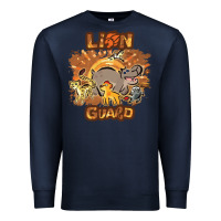 Navy lion guard   cave painting Premium Sweatshirt - lanVoArt