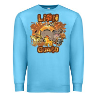 Ocean Blue lion guard   cave painting Premium Sweatshirt - lanVoArt
