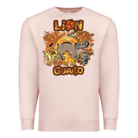 Pale Pink lion guard   cave painting Premium Sweatshirt - lanVoArt