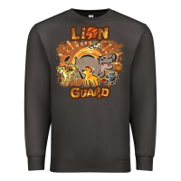Smoke lion guard   cave painting Premium Sweatshirt - lanVoArt