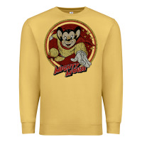 Antique Gold distressed mighty Premium Sweatshirt - lanVoArt