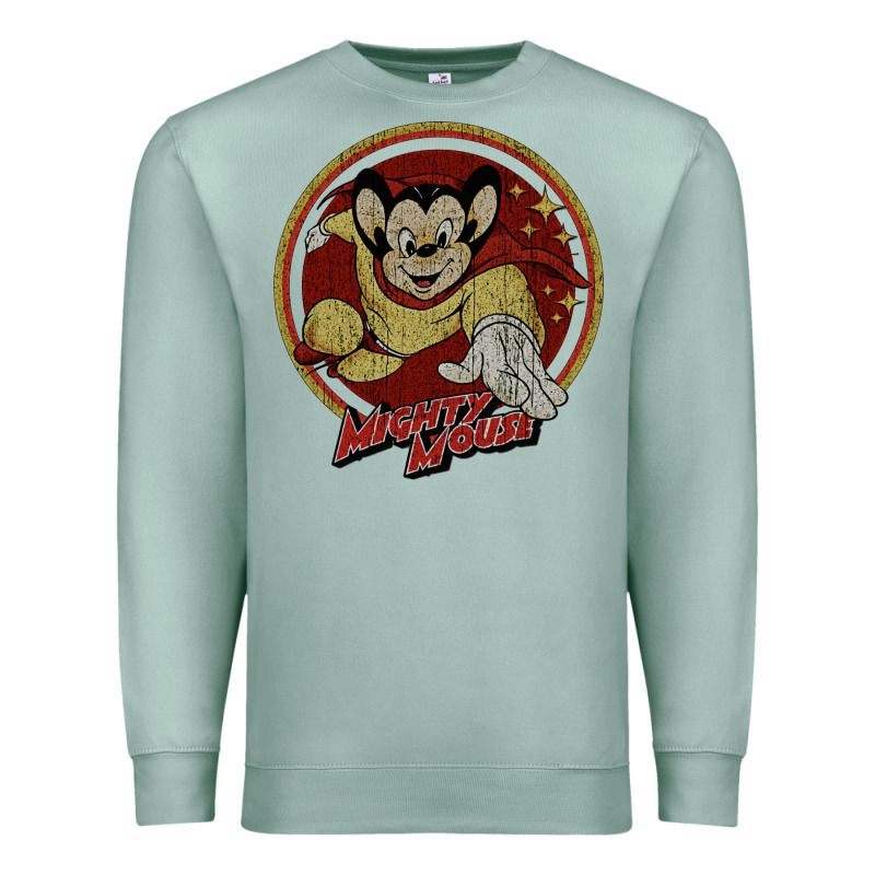Distressed Mighty Premium Sweatshirt by lanVoArt | Teevron