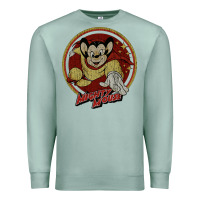 Seafoam distressed mighty Premium Sweatshirt - lanVoArt