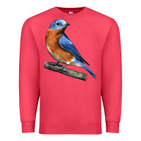 Cardinal Eastern Bluebird Premium Sweatshirt - LillyAllenDesigns