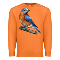 Carrot Eastern Bluebird Premium Sweatshirt - LillyAllenDesigns