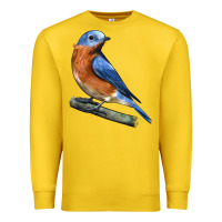 Lemon Eastern Bluebird Premium Sweatshirt - LillyAllenDesigns