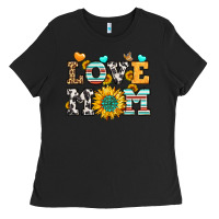 Black love mom Ladies Tee - LillyAllenDesigns