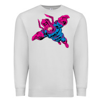 Dove Grey galactus Premium Sweatshirt - lanVoArt
