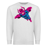 Oatmeal Heather galactus Premium Sweatshirt - lanVoArt
