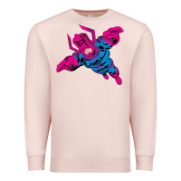 Pale Pink galactus Premium Sweatshirt - lanVoArt