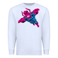 White galactus Premium Sweatshirt - lanVoArt