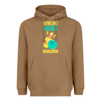 Toasted Coconut Bowling Games Developer Heavyweight Hoodie - lanVoArt