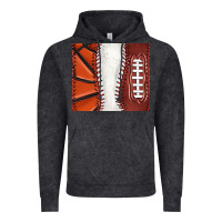 Vintage Black baseball and basketball and football tumbler tbs Vintage Hoodie - TumblerDesignByShophia