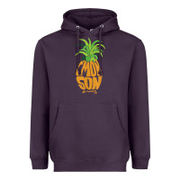 Plum vintage psych pineapple of gus c'mon son! crazy lover gift t shirt Heavyweight Hoodie - lanVoArt
