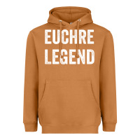 Meerkat Euchre Legend Best Euchre Card Board Game Player Gift Heavyweight Hoodie - lanVoArt