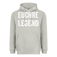 Moon Dust Euchre Legend Best Euchre Card Board Game Player Gift Heavyweight Hoodie - lanVoArt